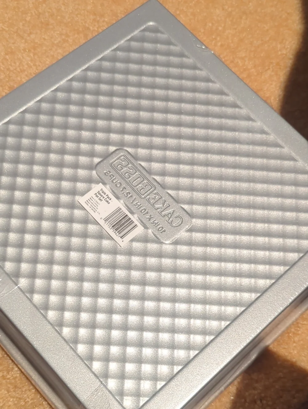 Square Cake Pan Set (3)